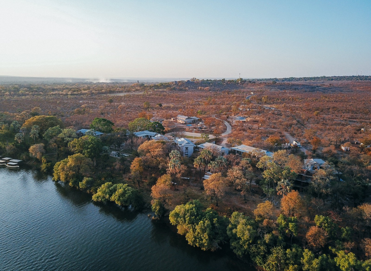 Aerial - Victoria Falls