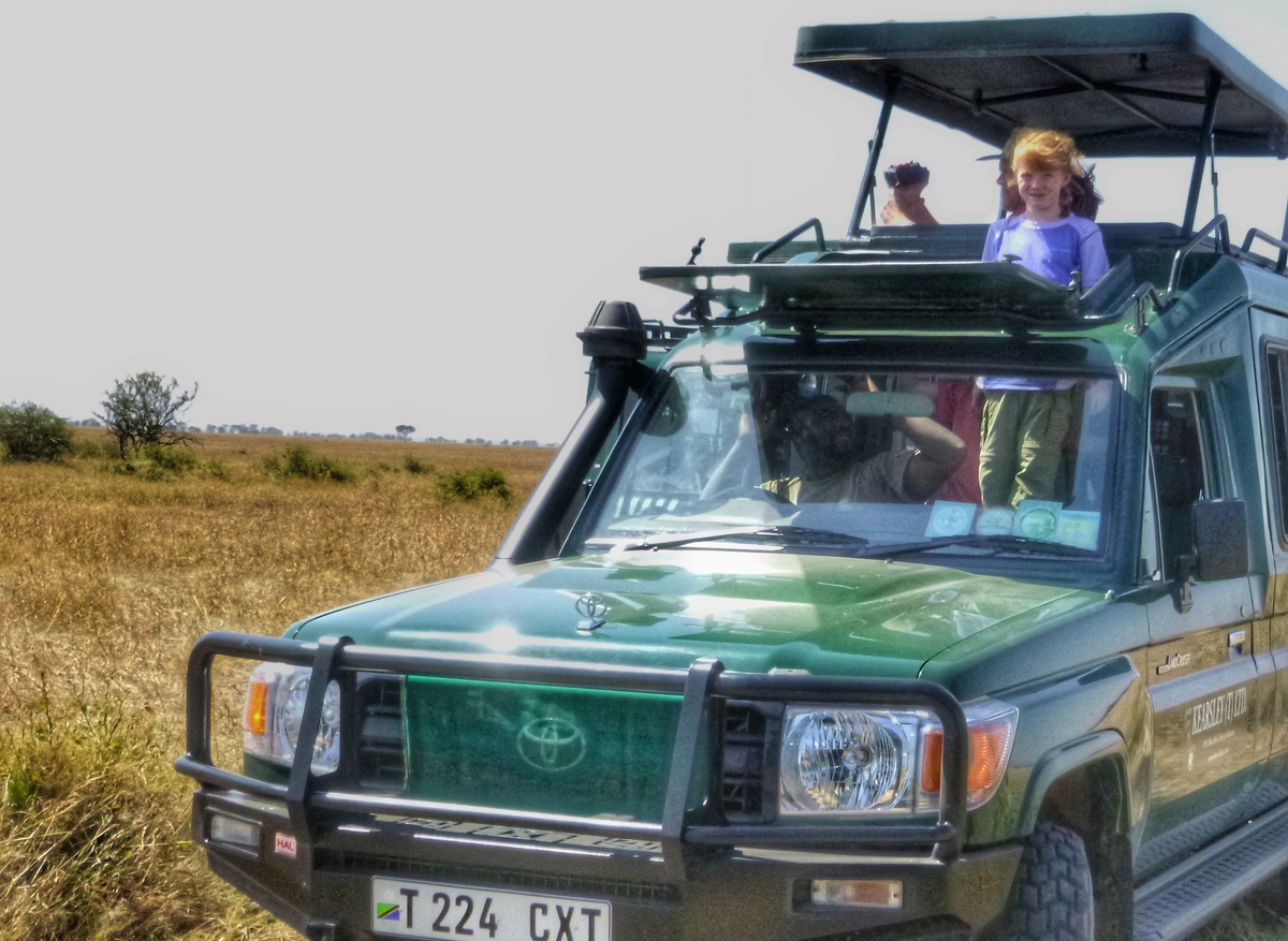 We love to take Children on Safari