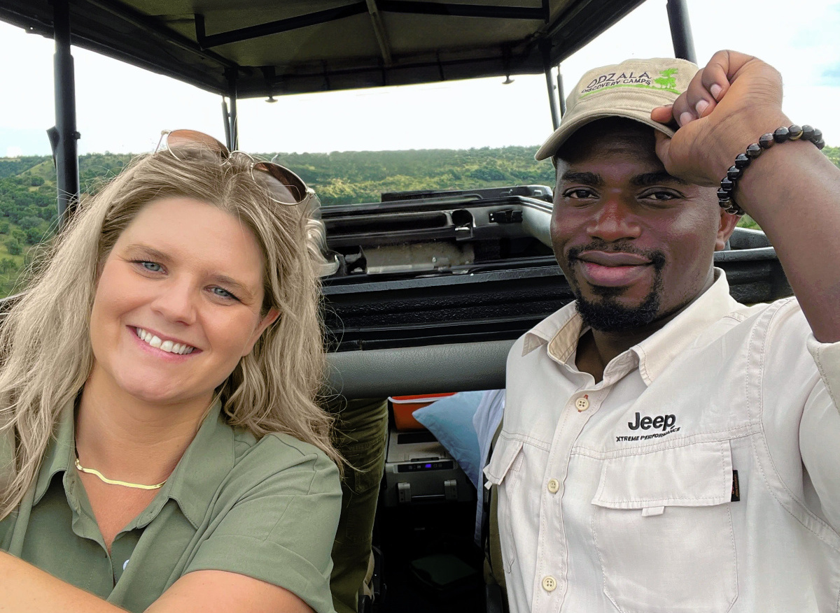 Co-Founders of Wild Sage Travel: Alicia-Rae Light & Isiaka Nzaramba