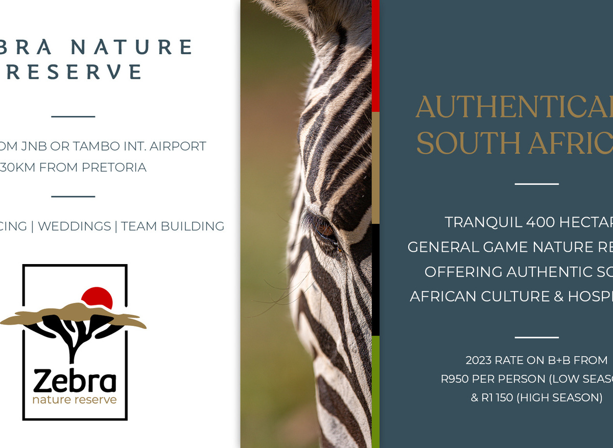 Zebra Nature Reserve - outside of Pretoria