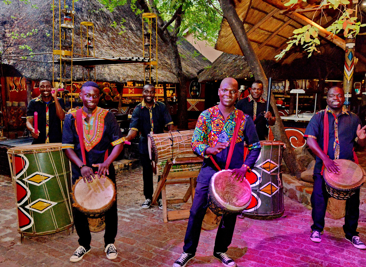 Drummers at The Boma - Dinner & Drum Show.JPG