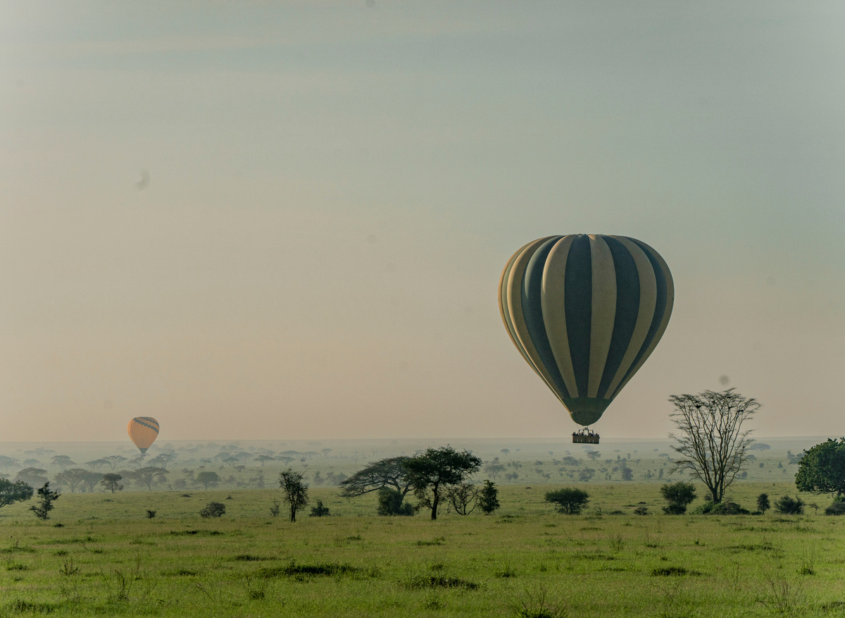 Serengeti Hot Air Balloon Safari Experience