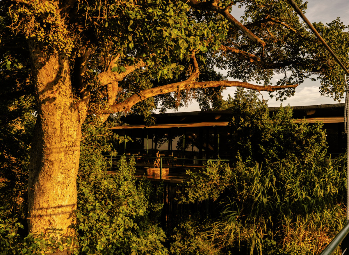 Restaurant view across Talek River