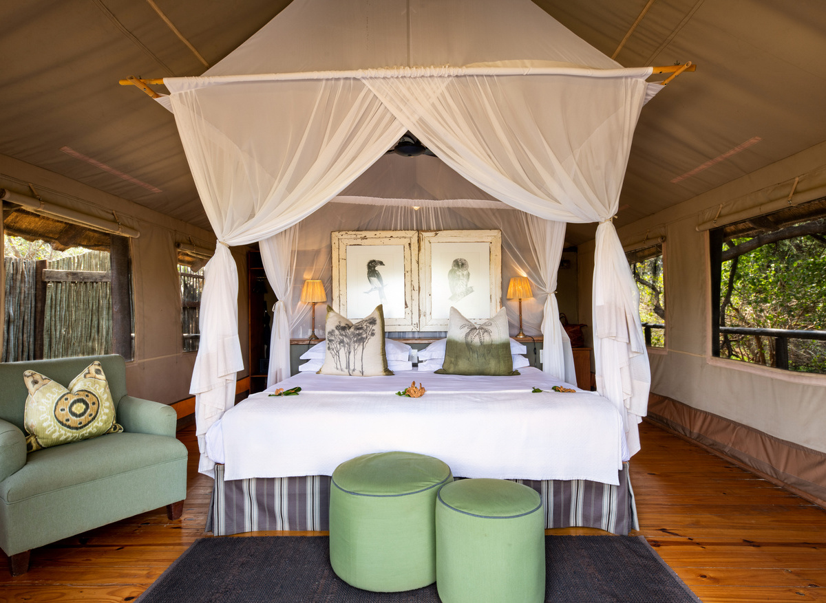 Front of Tent - Pafuri Tented Camp