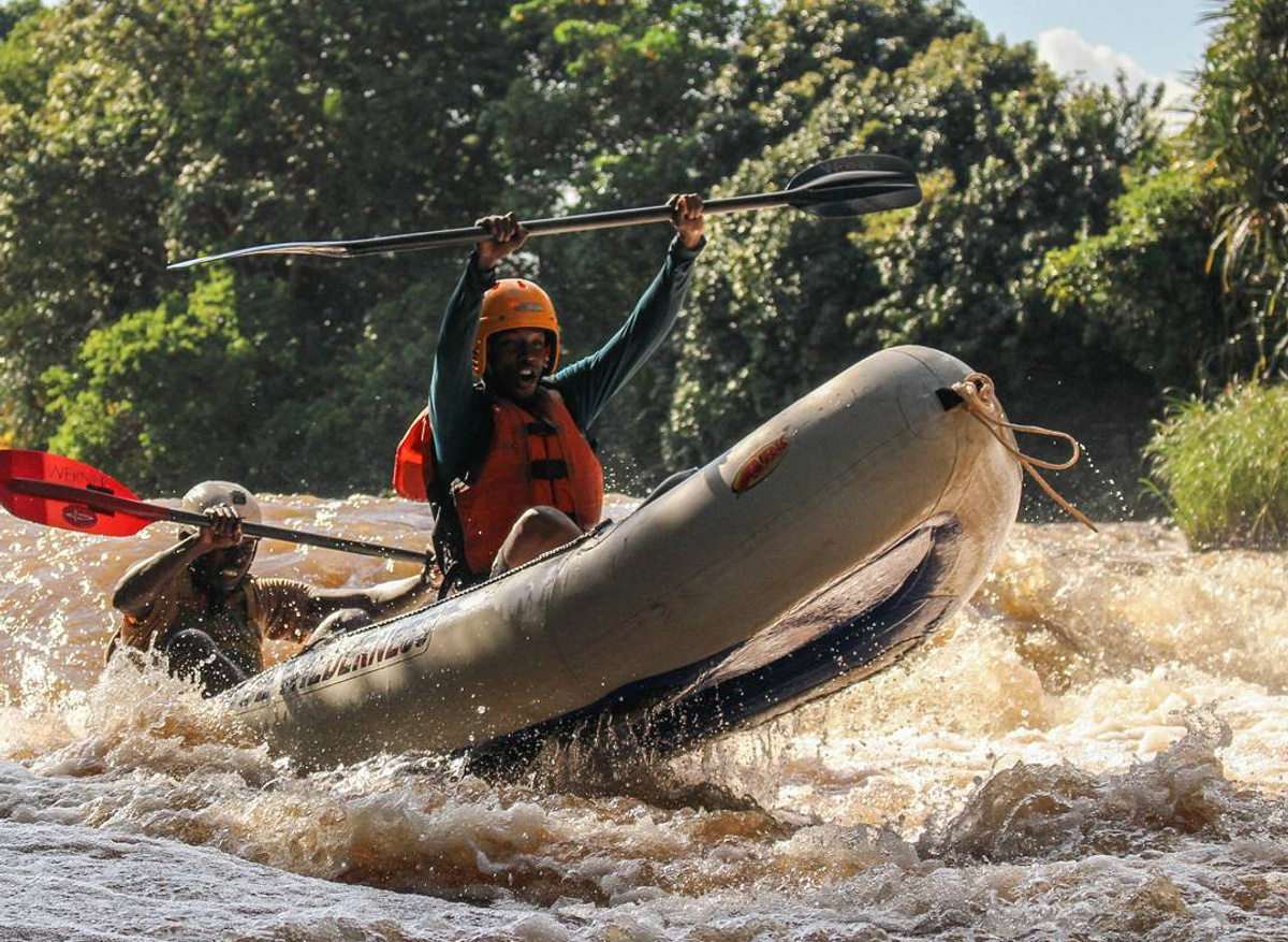Ducky Trips on the Sagana River