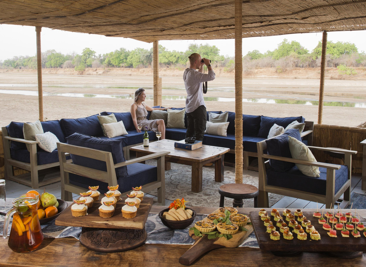 Shenton Safaris Kaingo Camp lower deck