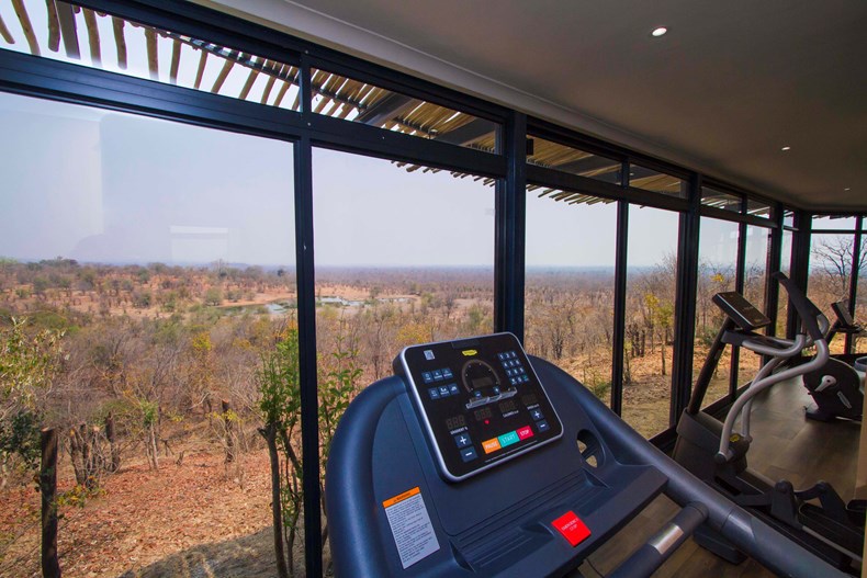 Image 1 -The view from Victoria Falls Safari Lodge’s new fitness room.jpg
