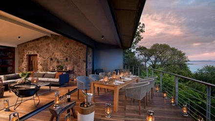 Bumi Hills Safari Lodge_Lake Kariba_Zimbabwe_Luxury Safari Lodge_Baobab Villa_Balcony Deck_Lake View_ African 