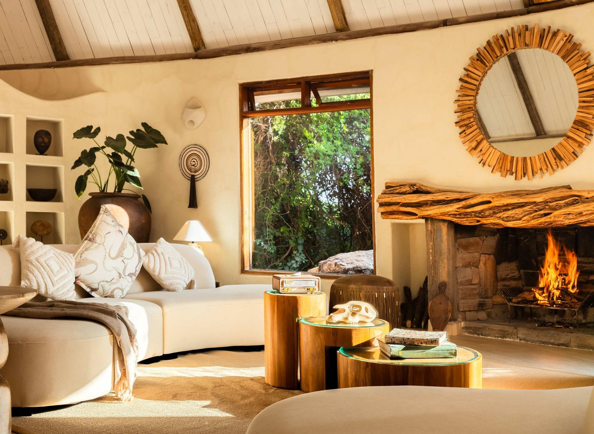 Cottar’s Bush Villa Lounge