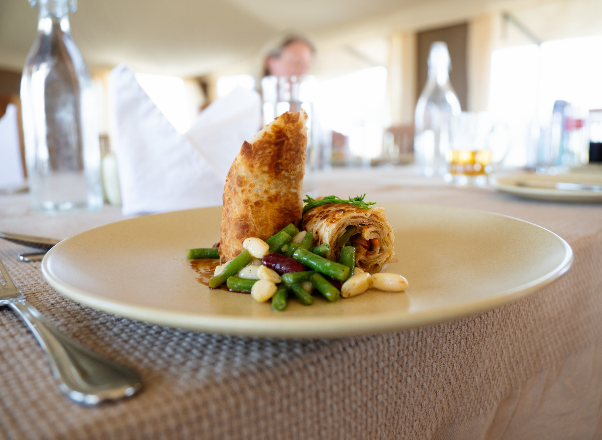 Wakati Camp food example