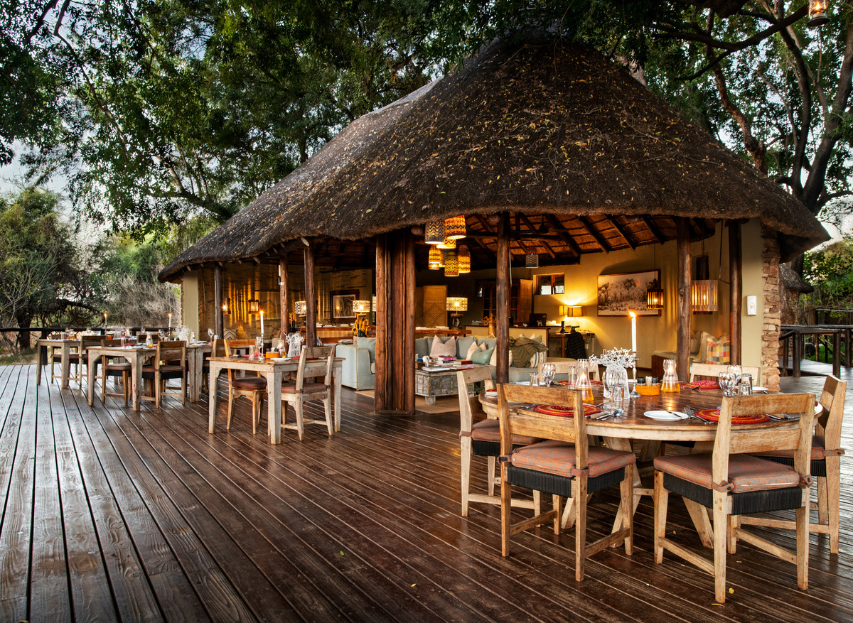 Reception & dining area - Pafuri Tented Camp