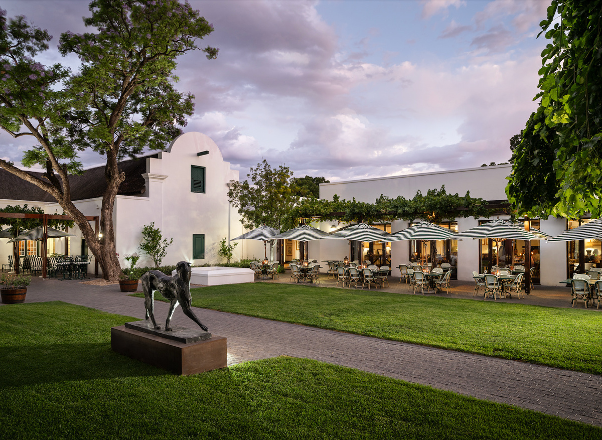 Drostdy Hotel - Overlooking our Restaurant and General Areas