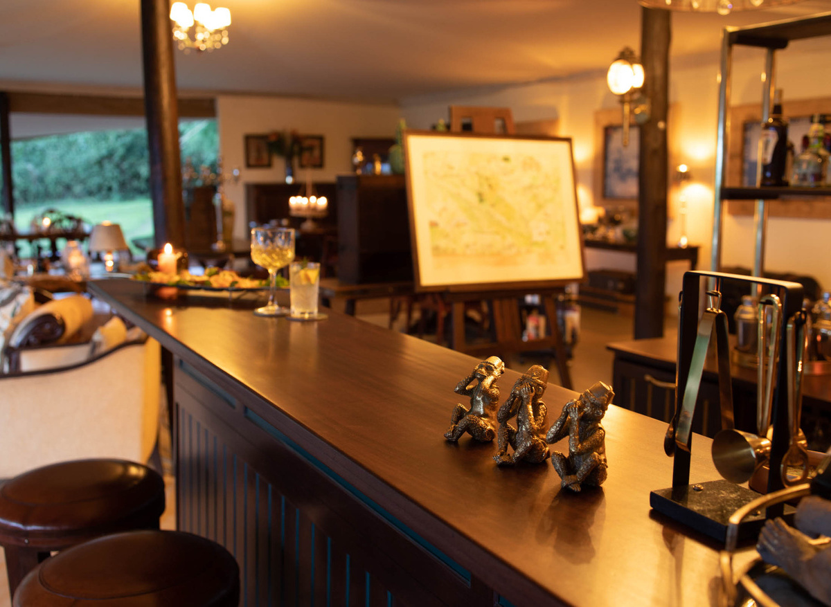 Cottar's Safaris Bar Mess Tent