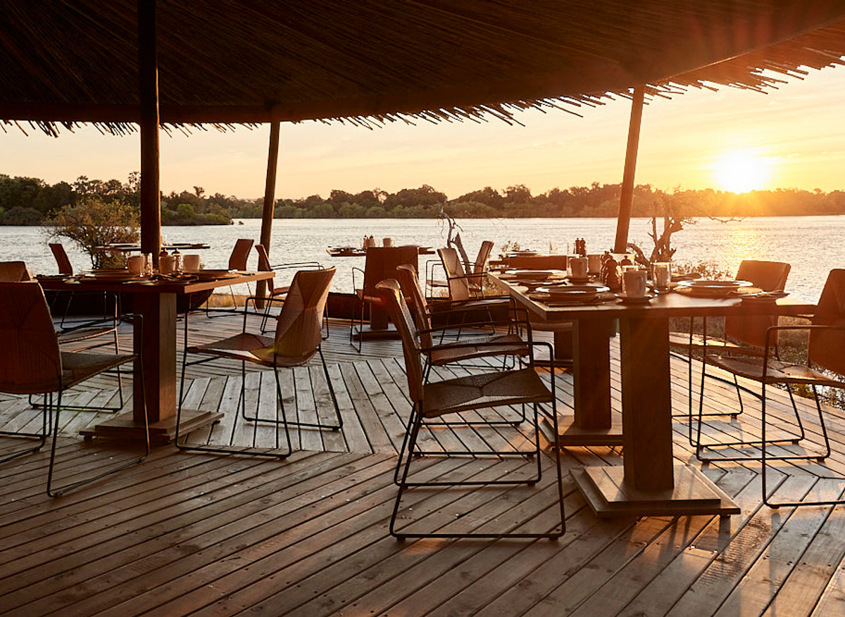 Riverside Dinning Area