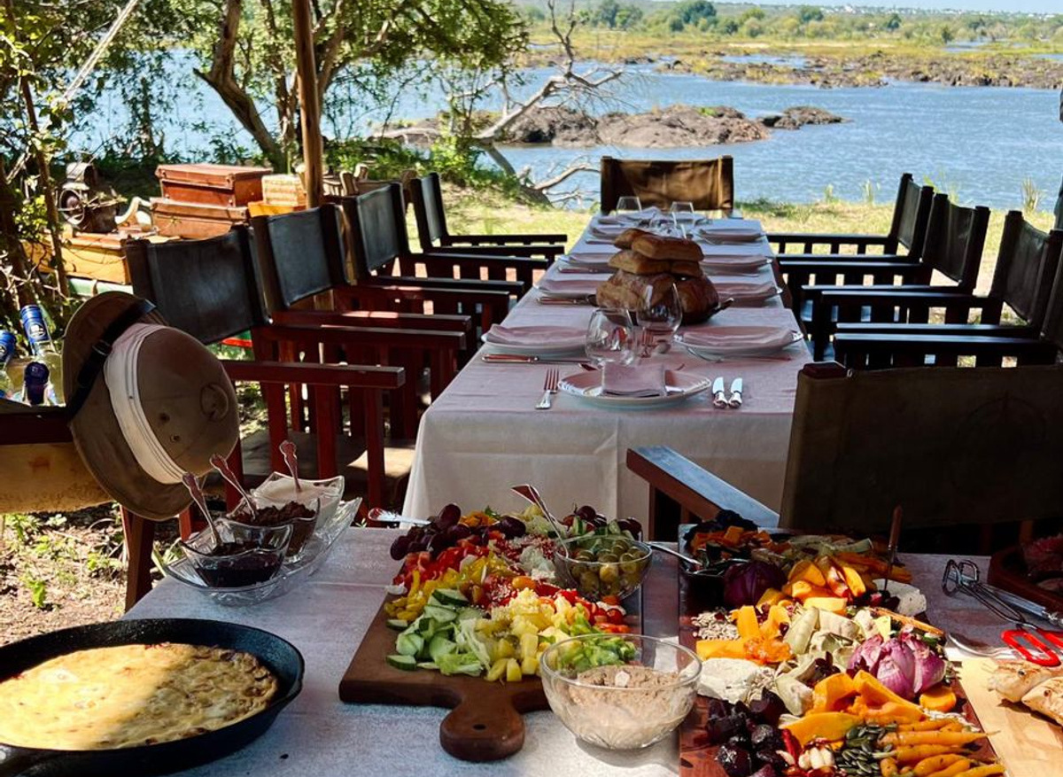 Lunch in the Vintage Rest Camp