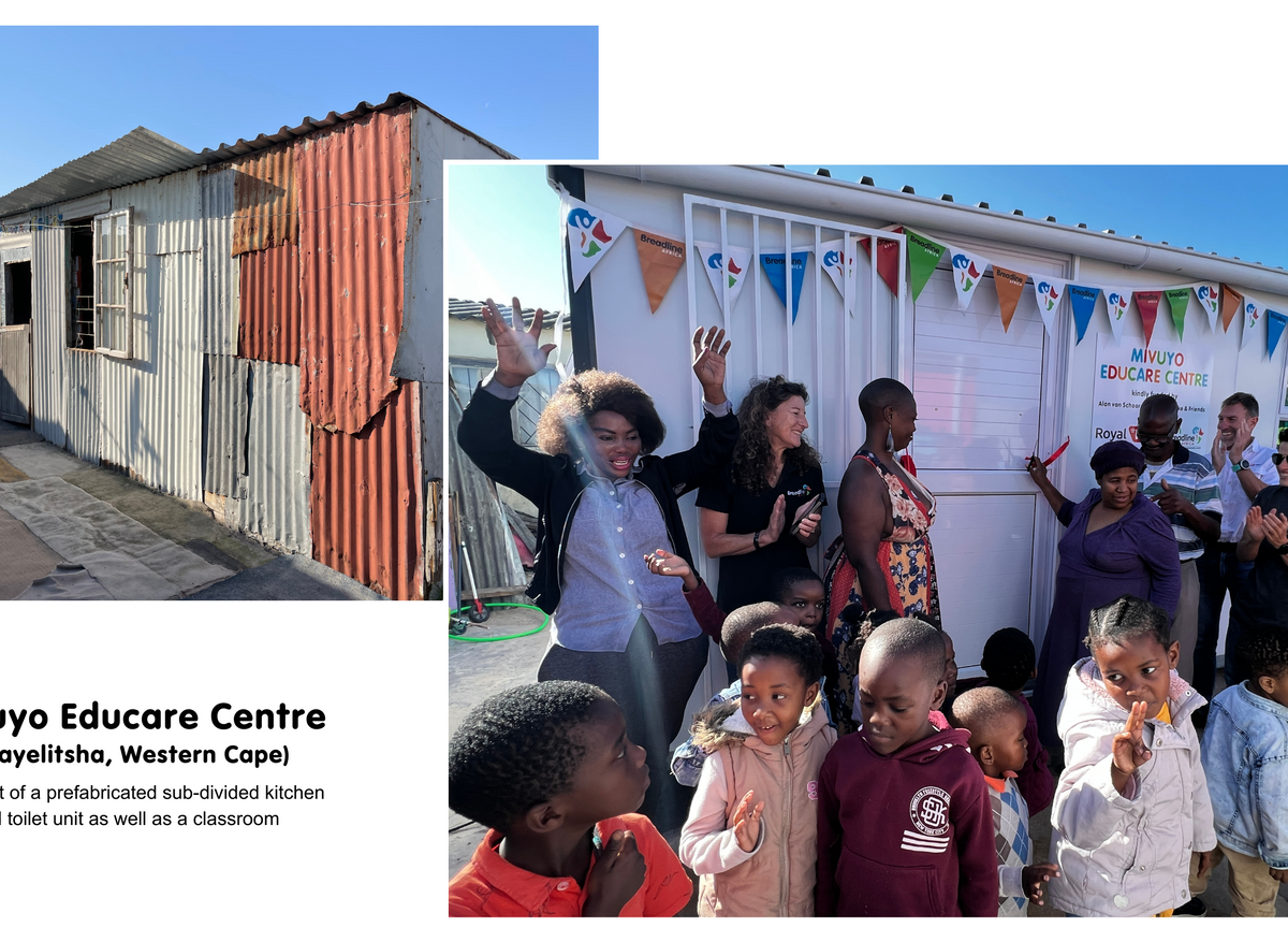 Classroom - Before and after