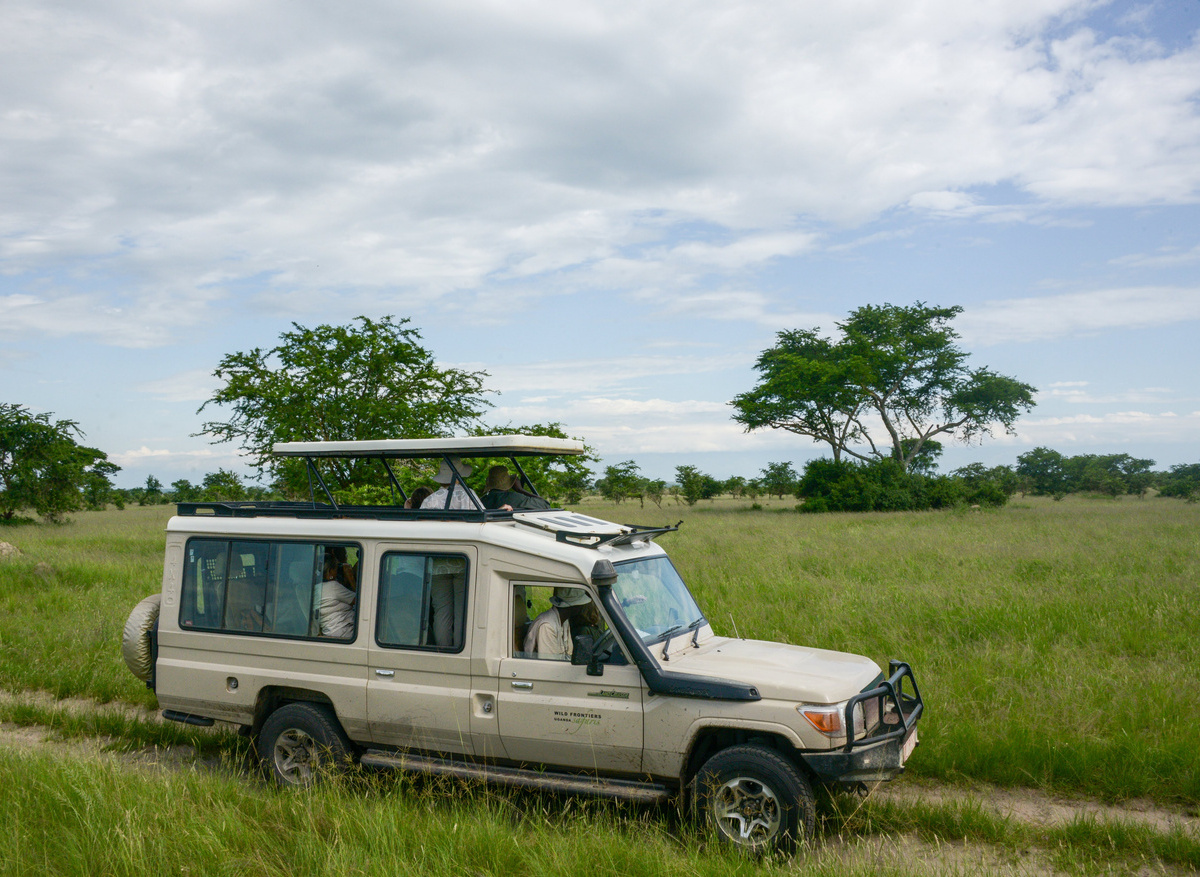 Uganda Safari vehicle 