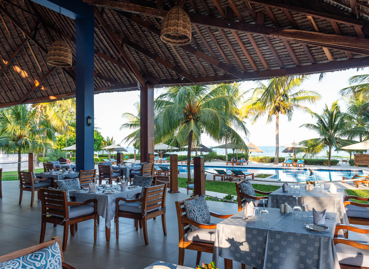 Kisiwa on the Beach Luxury Villas & Spa - Restaurant
