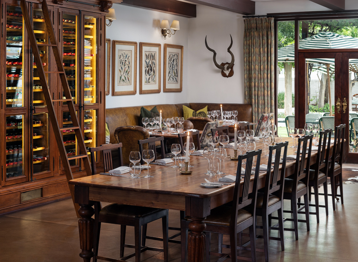 Inside our restaurant