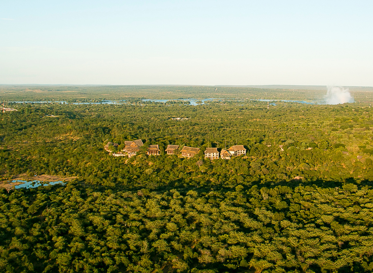 Aerial Shot of Victoria Falls Safari Lodge estate.JPG