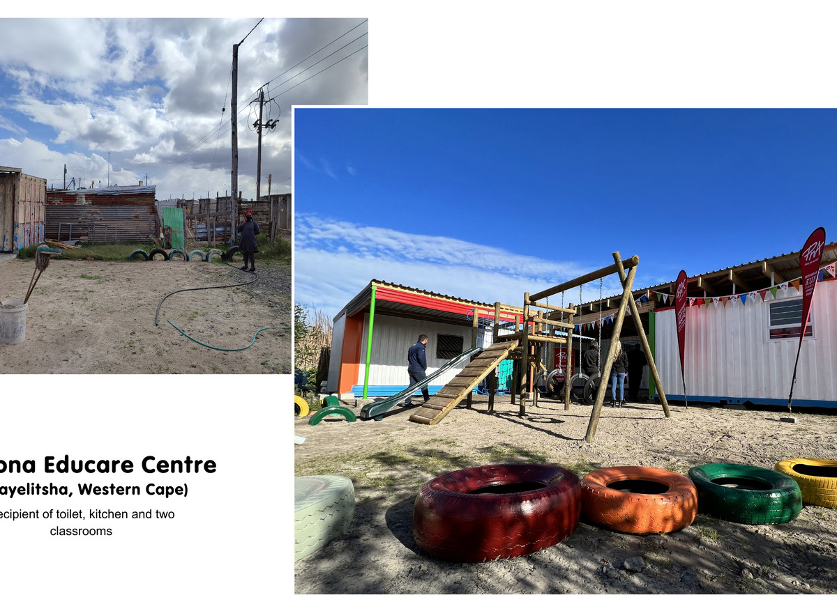 ECD Infrastructure - Before and after