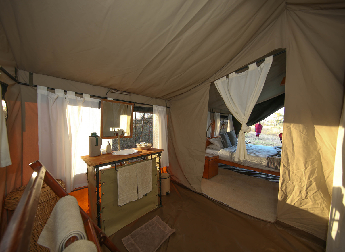 Ndutu Wilderness Camp -bathroom