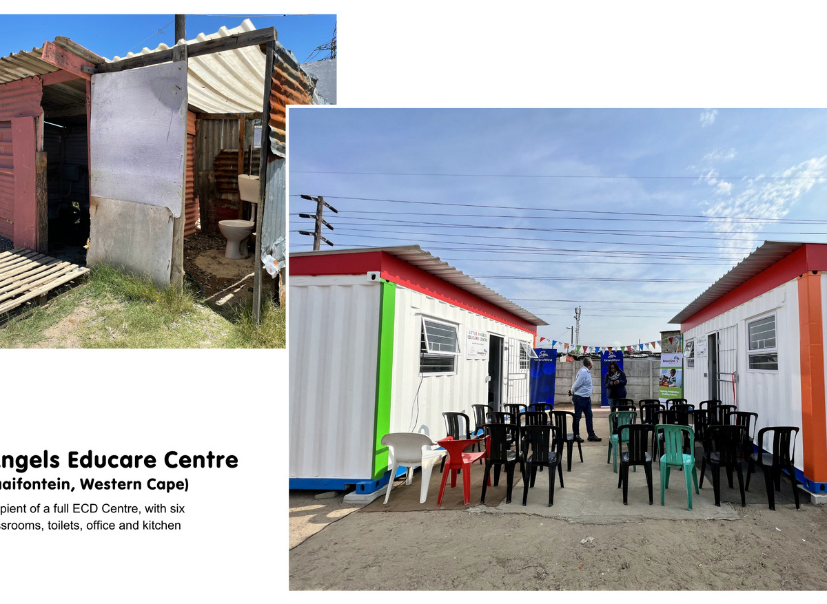 ECD Infrastructure - Before and after