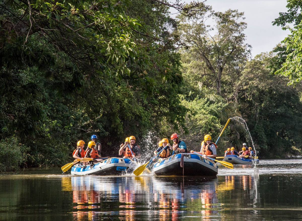 Rafting the Sagana River