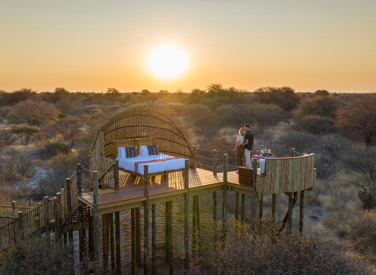Sky - luxe Tent:  Sky Bed