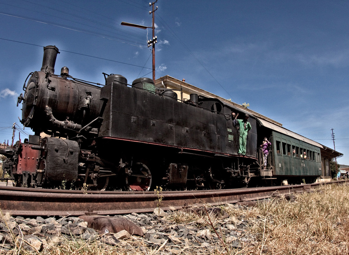 Eritream steam train