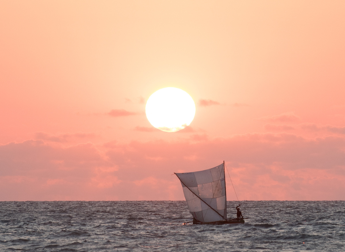 Sunset West Coast of Madagascar