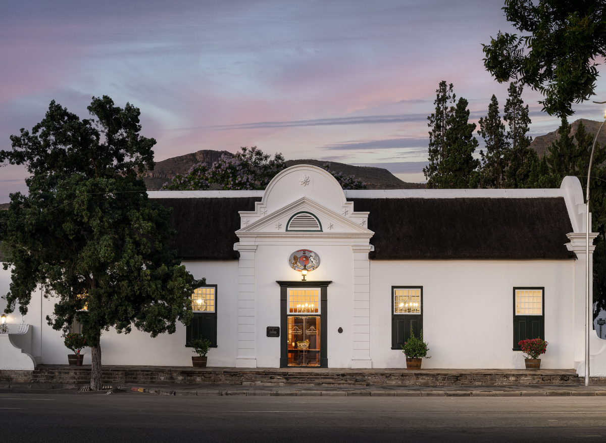 Drostdy Hotel from Main Street of Graaff-Reinet