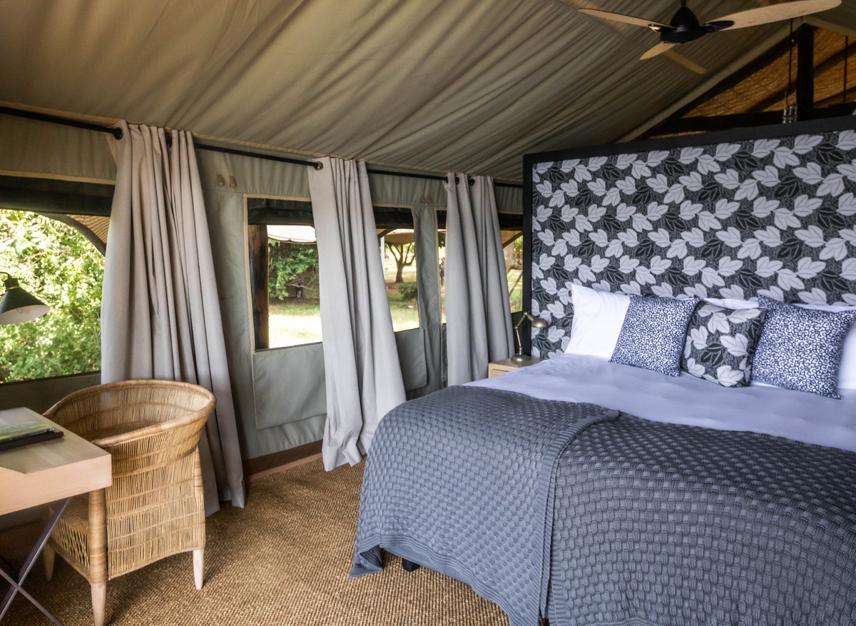 Time + Tide Chongwe Camp - Tent Interior
