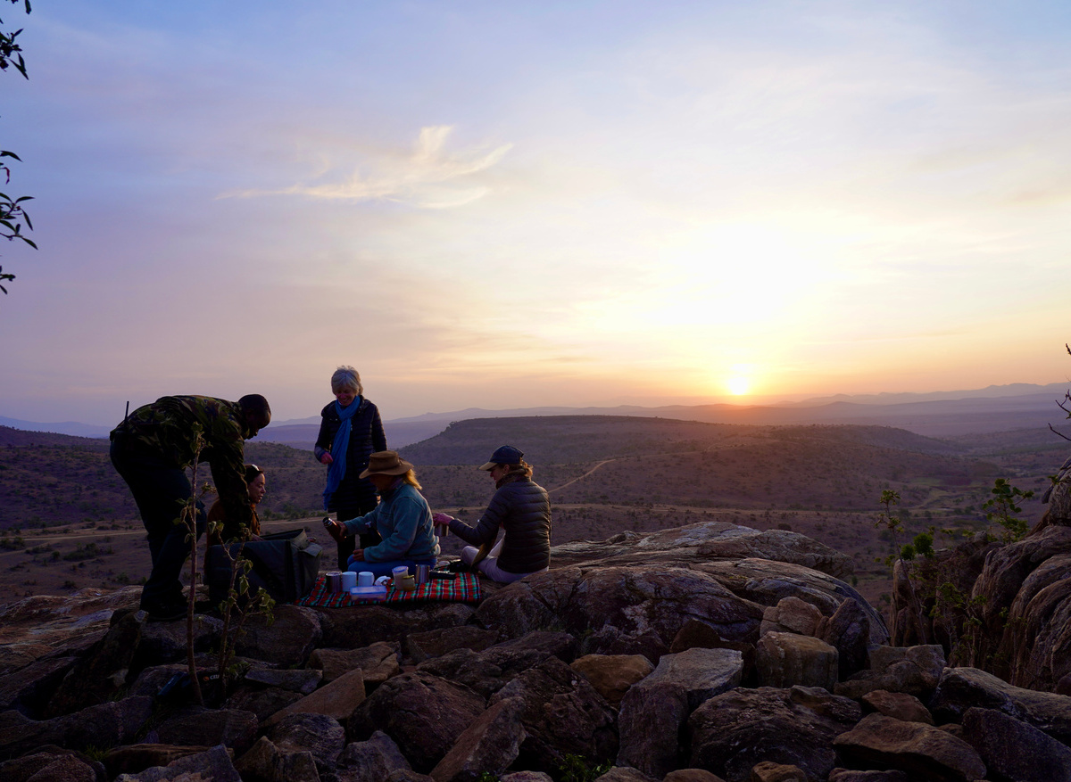 Sundowners on Borana Conservancy 