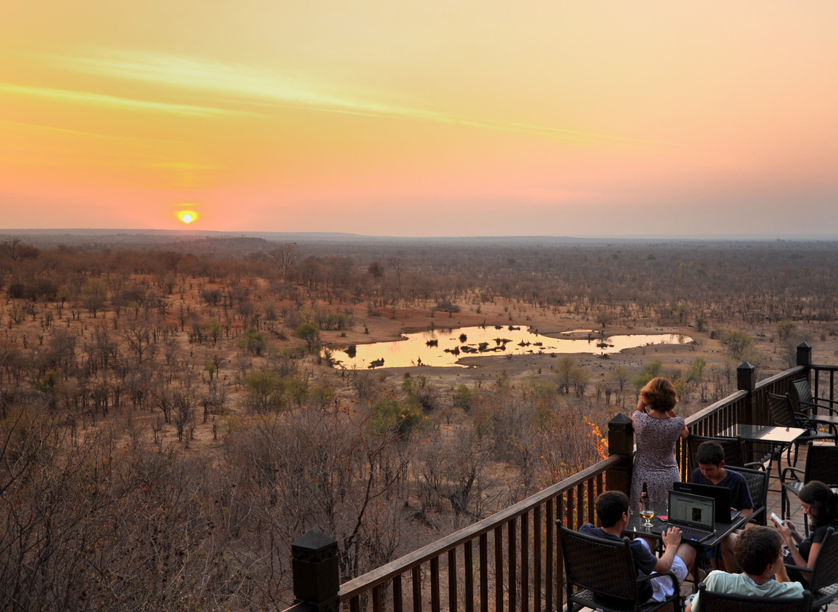 Sunset at Buffalo Bar.JPG