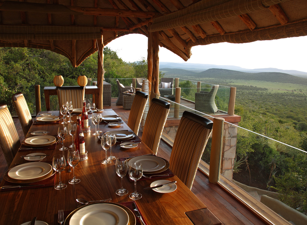 Olarro Lodge Upper Deck Dining