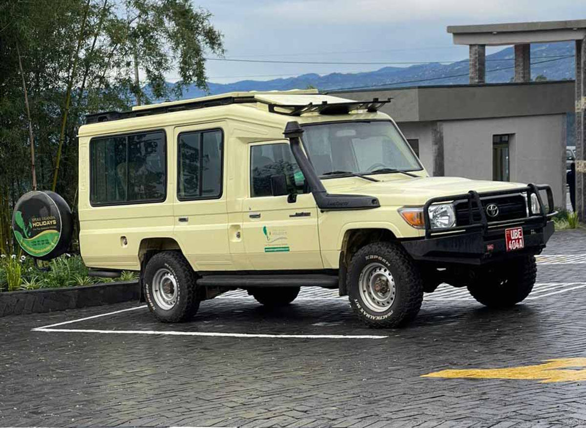 One of our Safari Vehicles