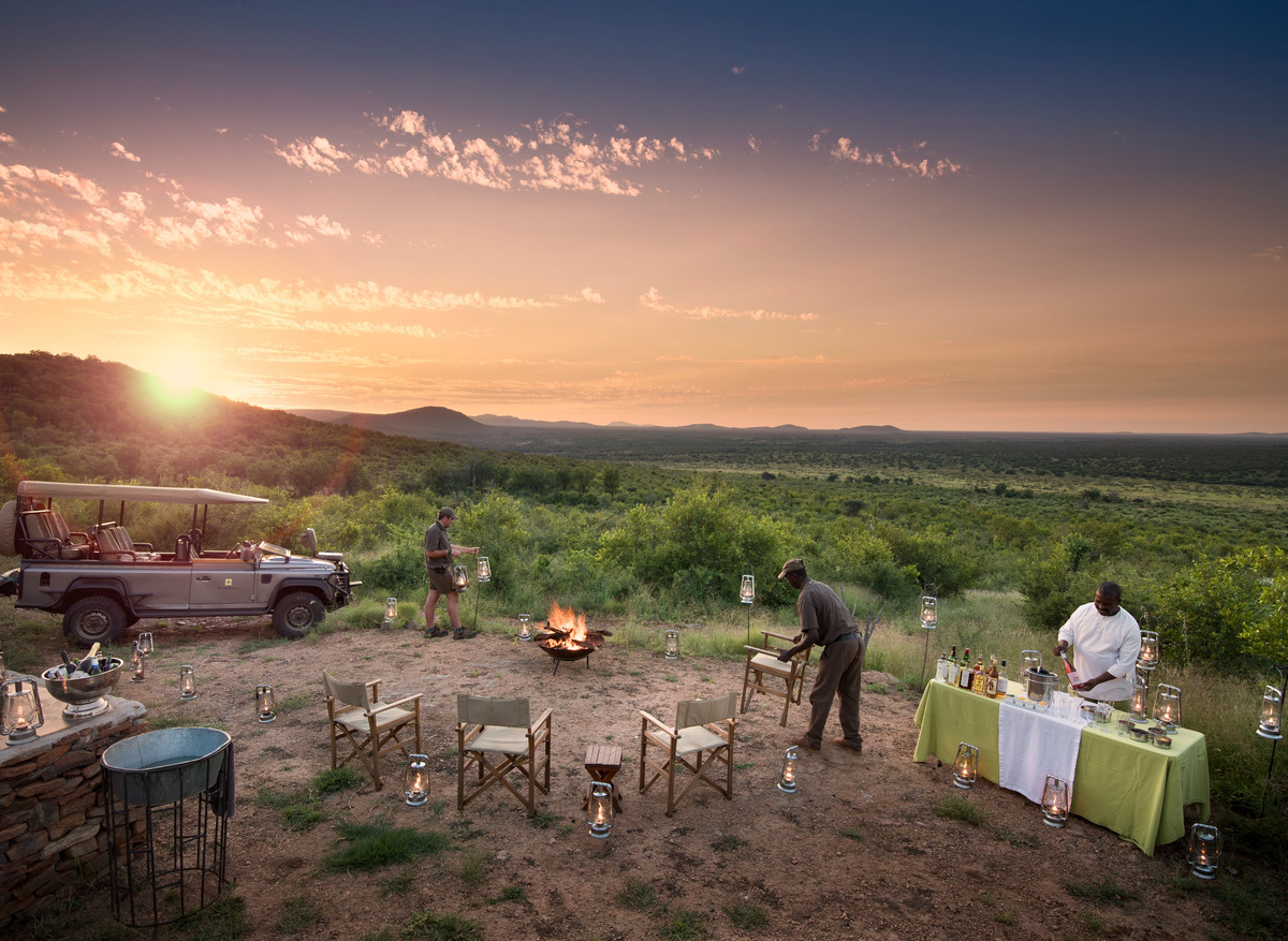 Morukuru Family Madikwe - Bush dinner.JPG