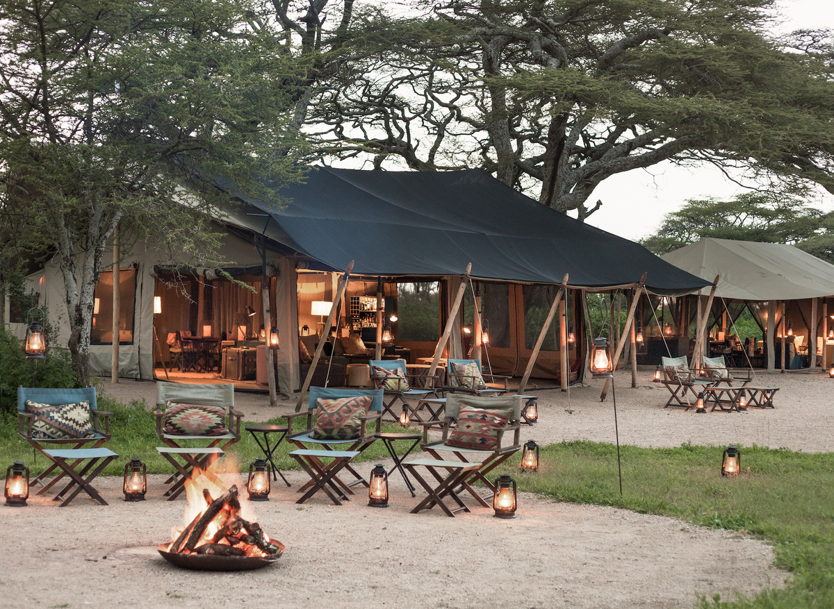 Songa Tented Camp - boma area in the evening.jpeg