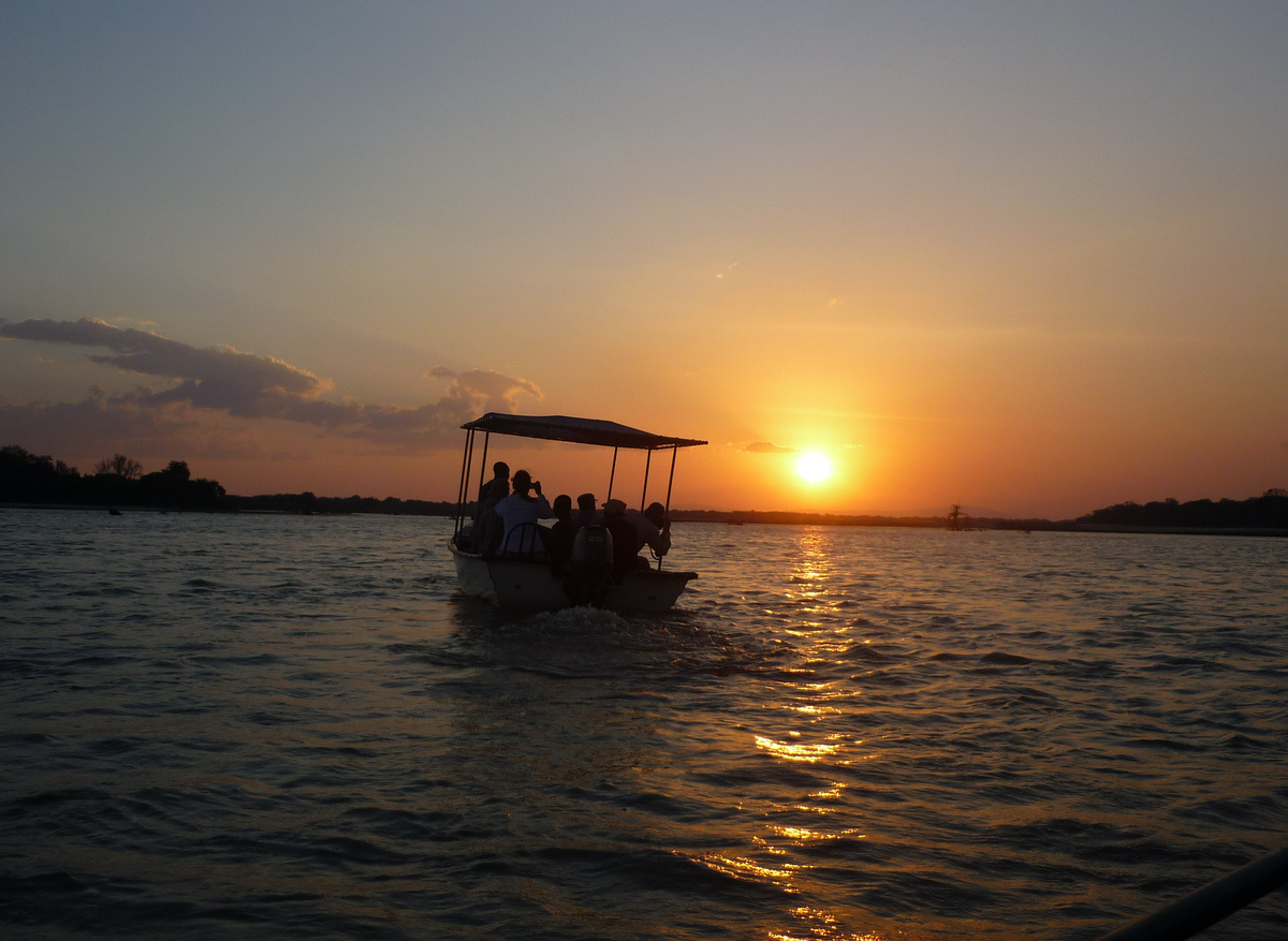 Nyerere National Park (Ex-Selous Game Reserve) - sunset boat safari 