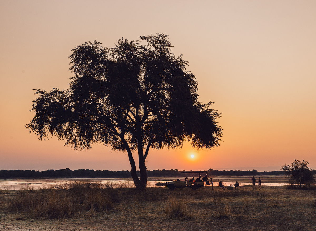 Luangwa River Sunset 