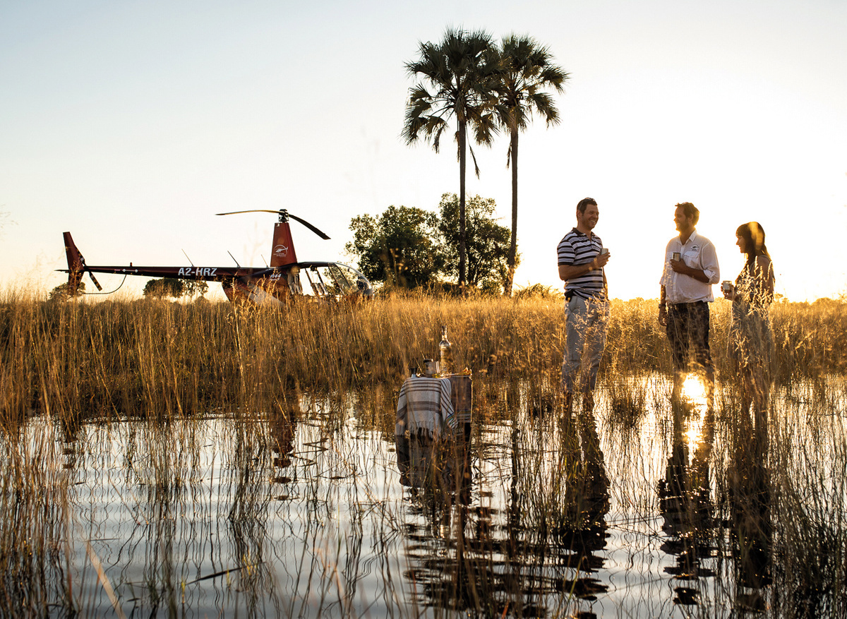 Helicopter Horizons - Drinks Stop