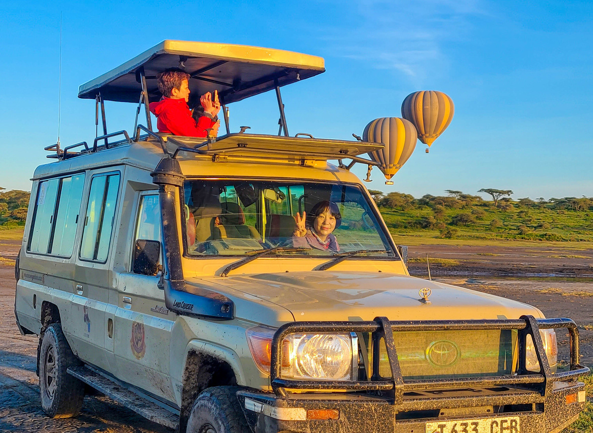 Early morning safari 