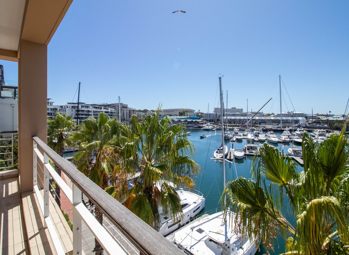 Waterfront Village yacht basin views 