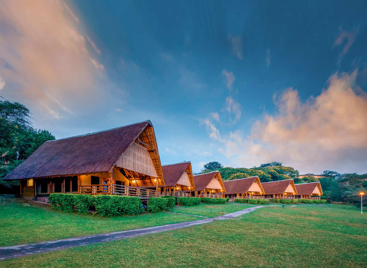 Chobe Safari Lodge CSL - Superior  Tents Exterior (Golden hour) 3-4.jpg