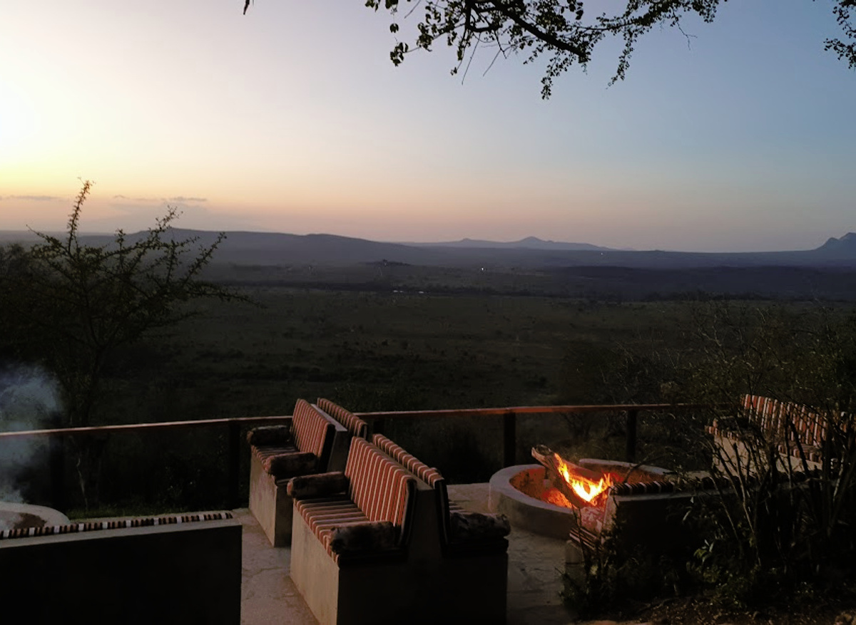 Bush sundowner / Dinner