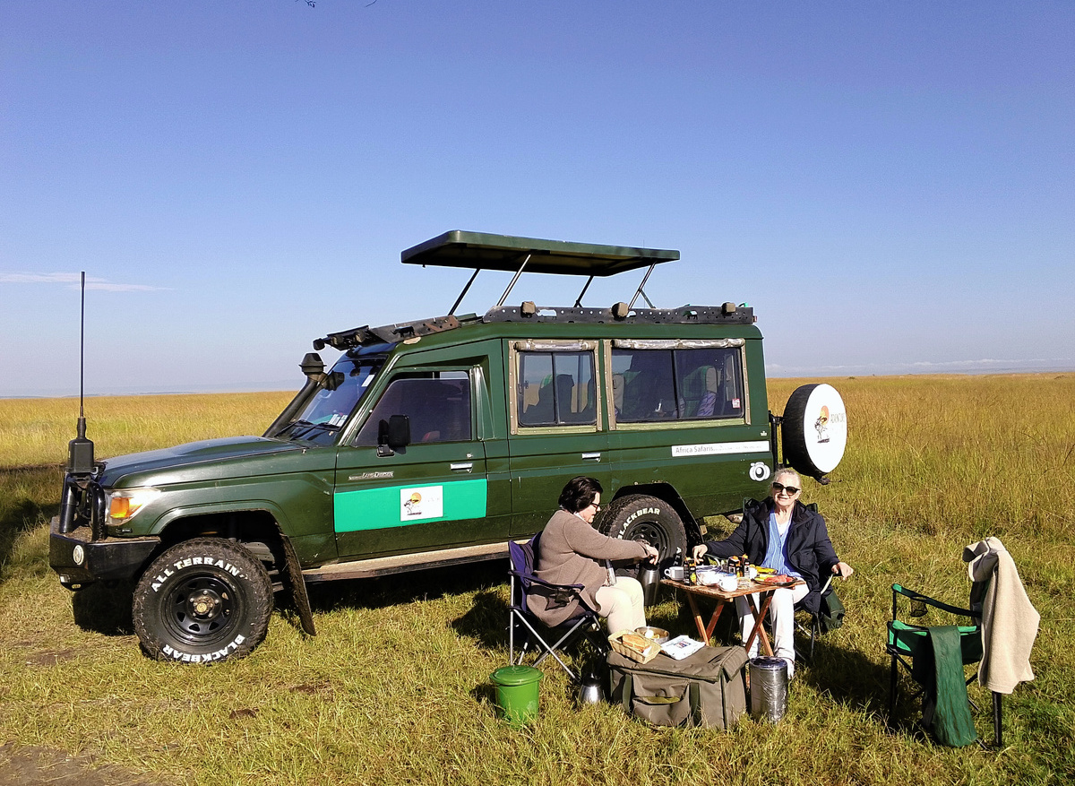 Safari lunch