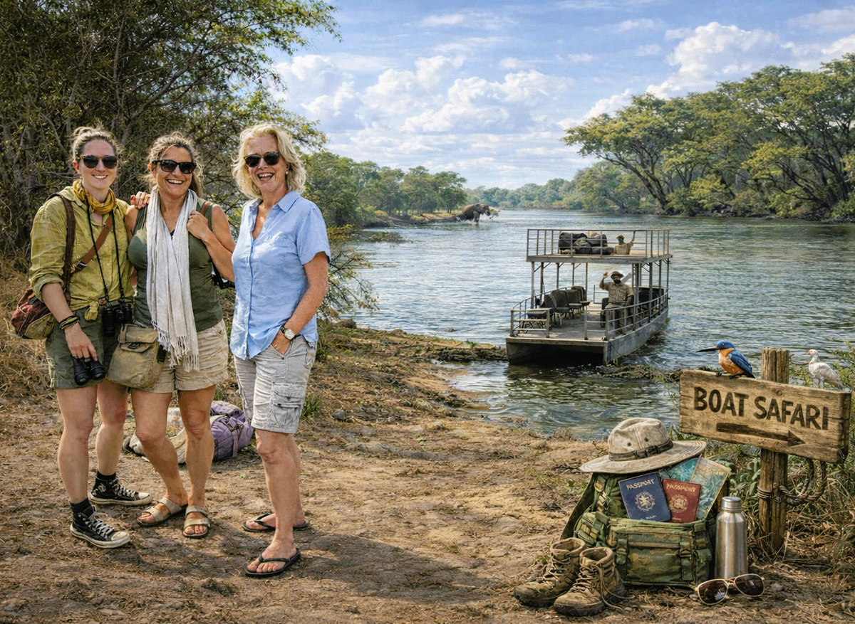 Marketing Worldwide on safari adventures in Zambia