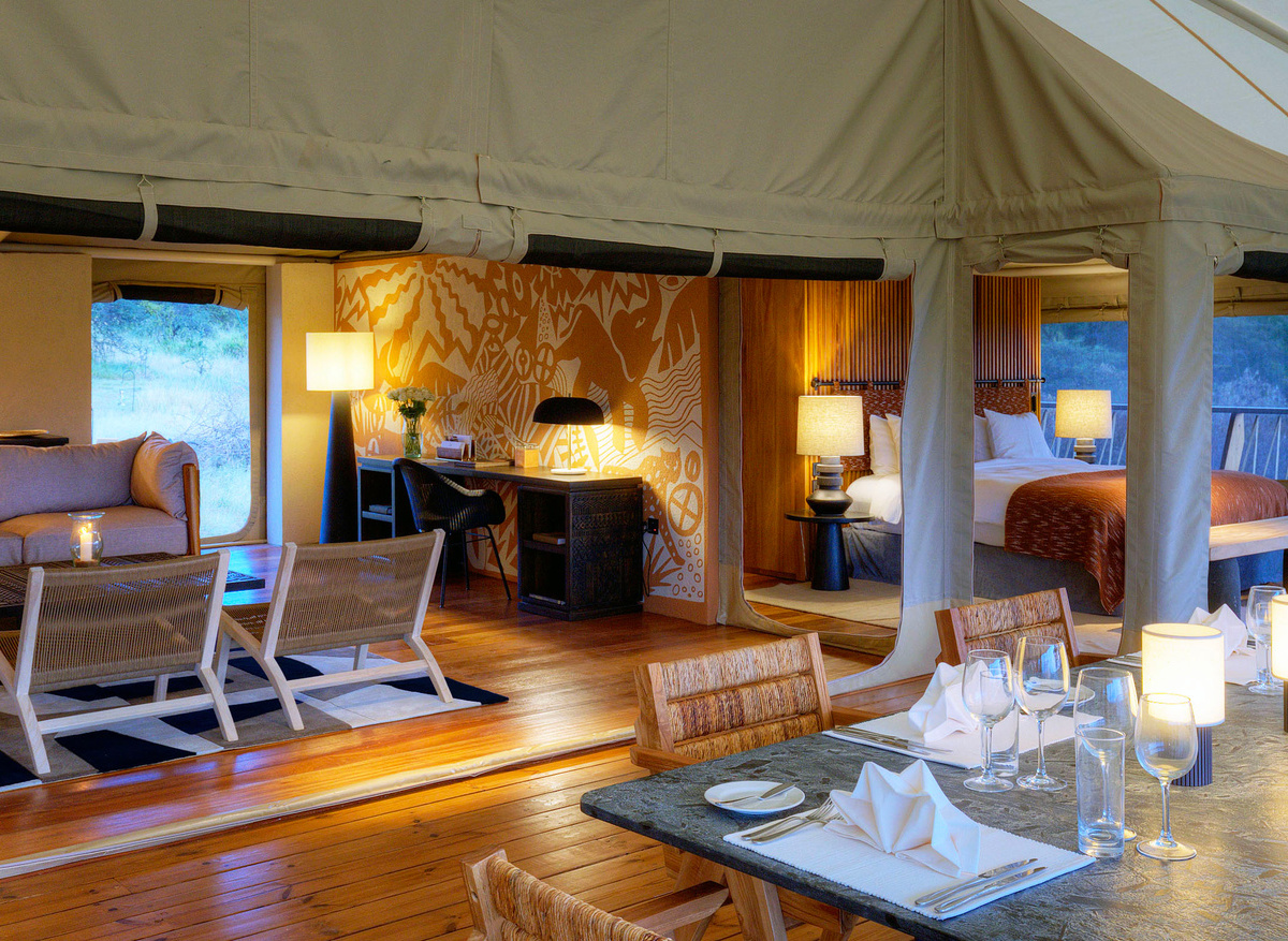 Mara Bushtops -Leopard & Rhino Family Suites 