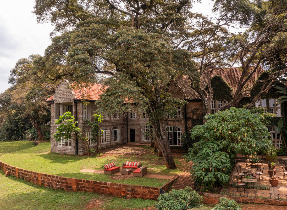 Views of Finch Hatton Suite at Giraffe Manor